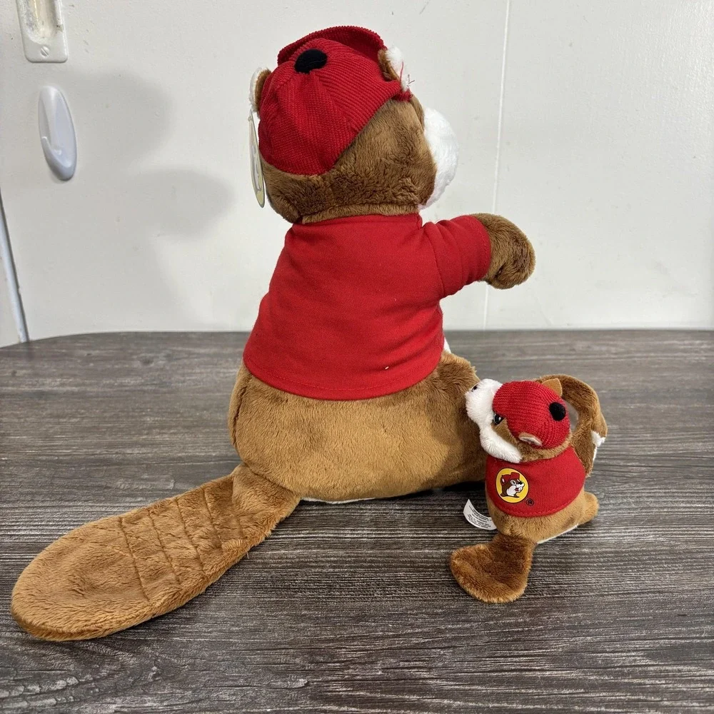 Buc-ee's Bucky Beaver Plush Stuffed Animal Toy Small Brown 11